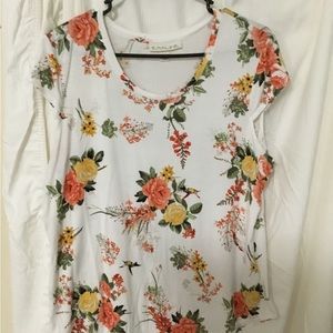 Emaline Womens multi color blouse